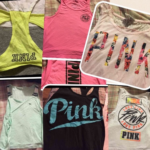 PINK TANKS!!! Bundle