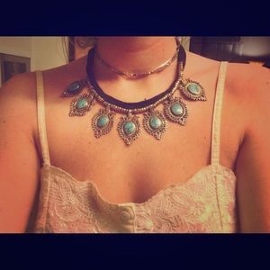Boho Turquoise choker