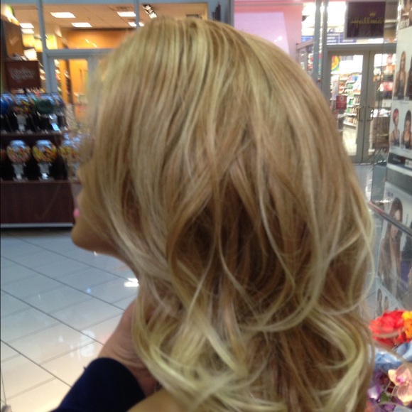 Lacefront wig blonde 27/613 Soft lace 2020 main image 4
