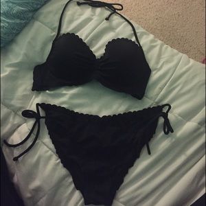 Victoria's secret black bikini
