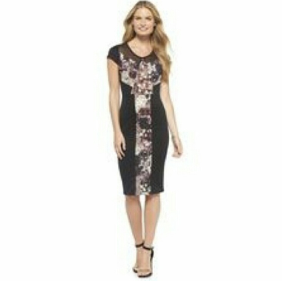 Black Swan Floral LBD
