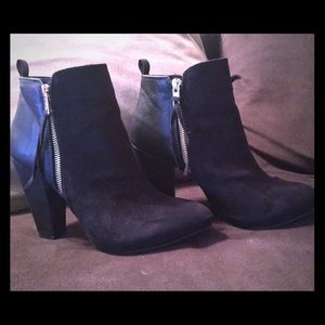Mossimo high heel ankle boots