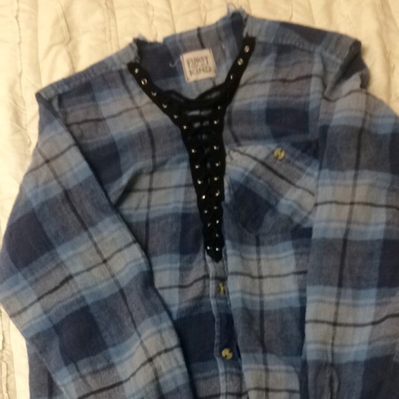 LF Lace Up Flannel