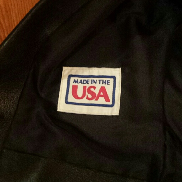 Real leather crop fringe jacket, size S/M - Picture 2 of 4