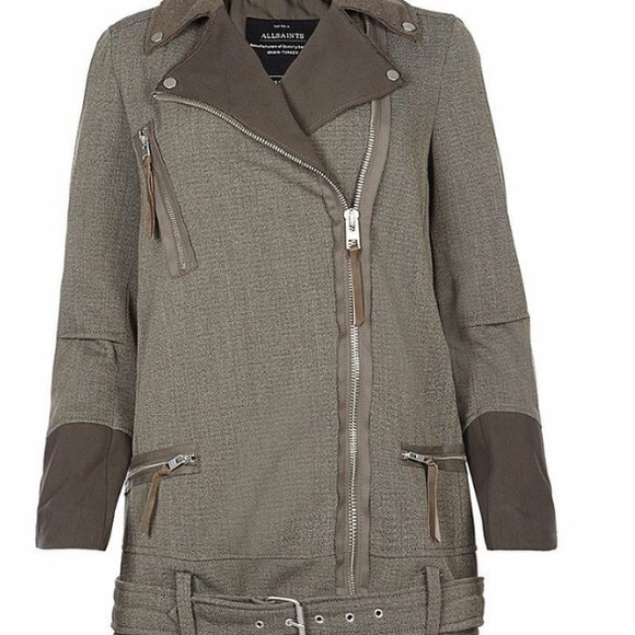 SOLD • ALLSAINTS Biker Jacket NWT - Picture 2 of 4