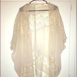 Sheer kimono