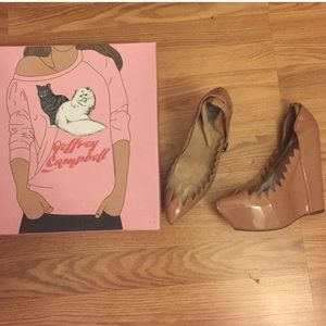 Jeffrey Campbell ballerina wedges