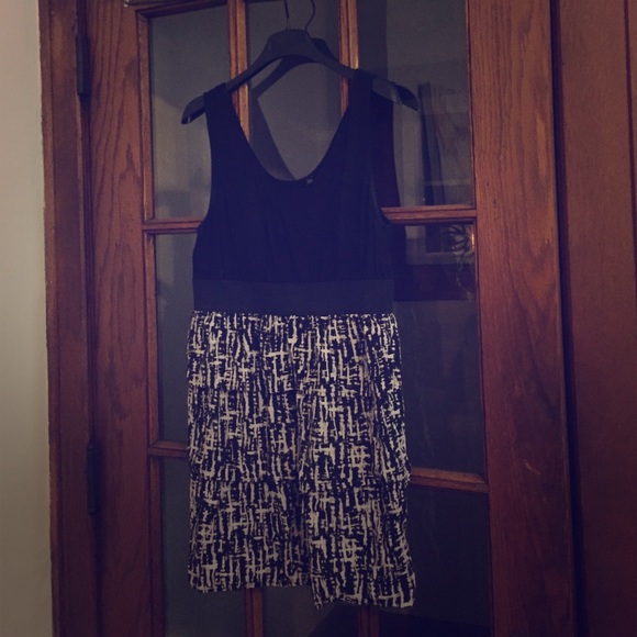 Mossimo Black Mid-length Dress