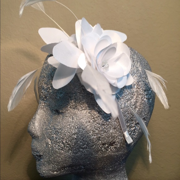White rose Spain style headband