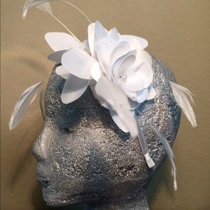 White rose Spain style headband