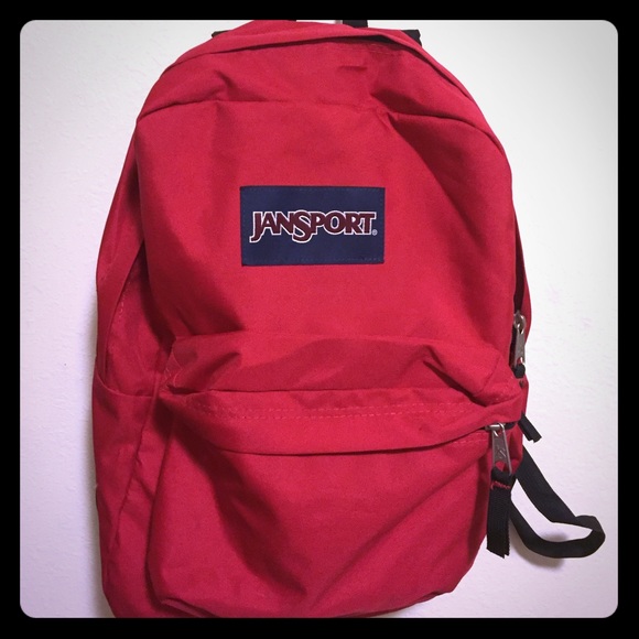 Jansport classic red backpack