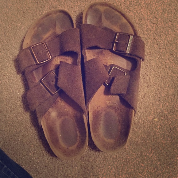 Brown Birkenstocks