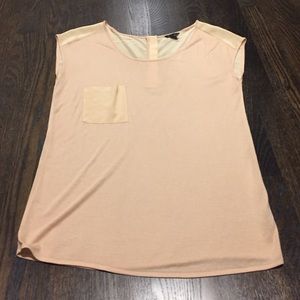 Club Monaco taupe tee