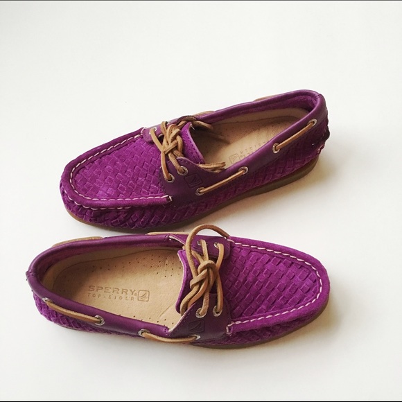 Sperry Woven Boat Shoes - Picture 2 of 4