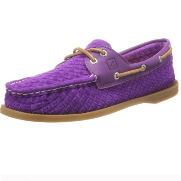 Sperry Woven Boat Shoes - Picture 3 of 4