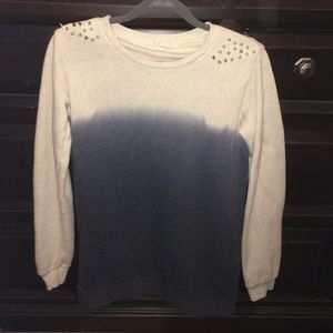 Spiked Ombre Sweater