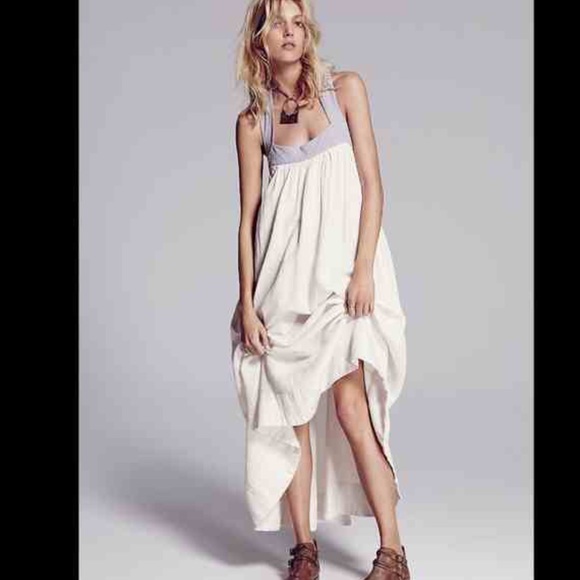 FREE PEOPLE !!! Maxi dress SOFTLY STRUCTURED DRESS