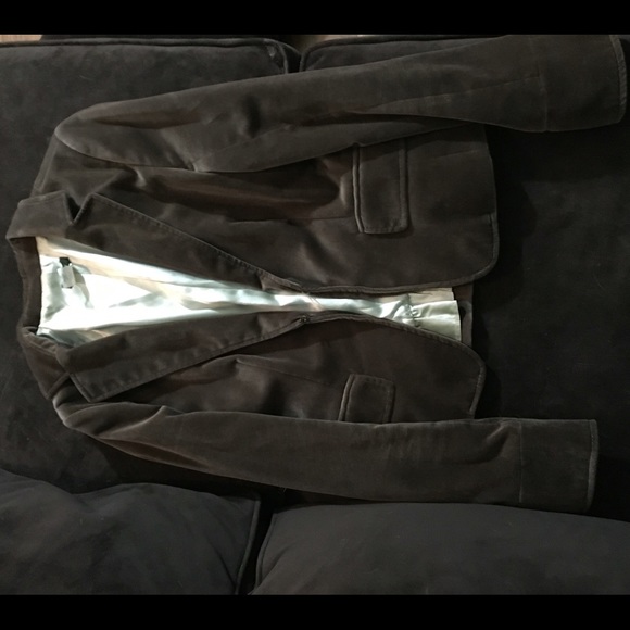 !Reduced! EUC Brown Velour J. Crew Blazer