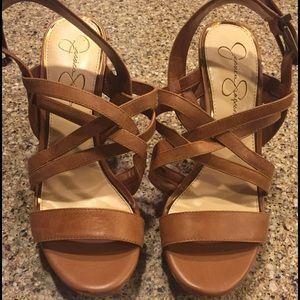 Jessica Simpson wedges
