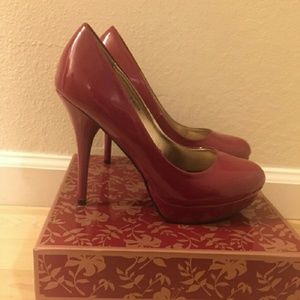 Steve Madden Red Patent Heels