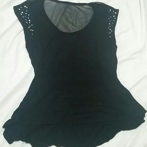 2 for $10 Mix n Match - Black top/ blouse