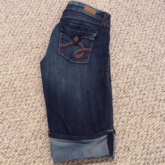 SEE THRU SOUL CROPPED JEANS FROM NORDSTROM