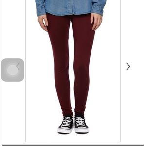 New w/ tags Cotton On Maroon leggings