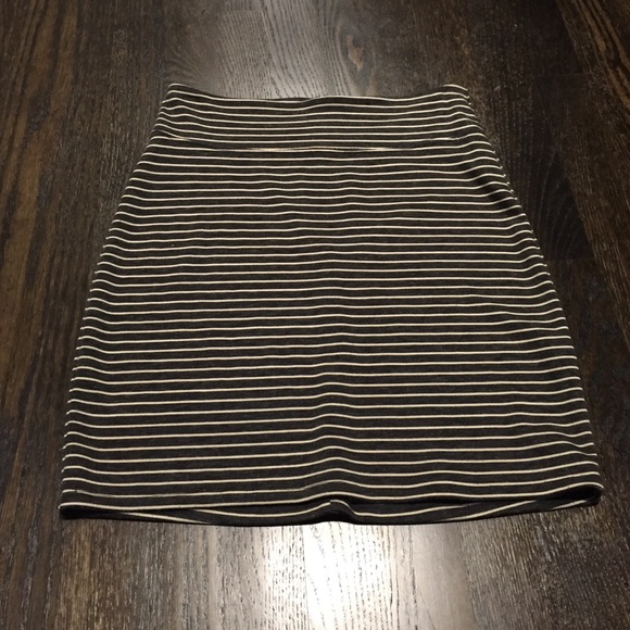 Cloth striped skirt