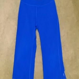 TRADED... Coop2026 Lucy M blue yoga capris pants