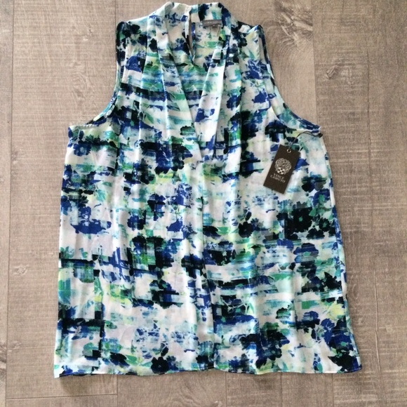 Vince Camuto sleeveless top. NEW - Picture 3 of 3