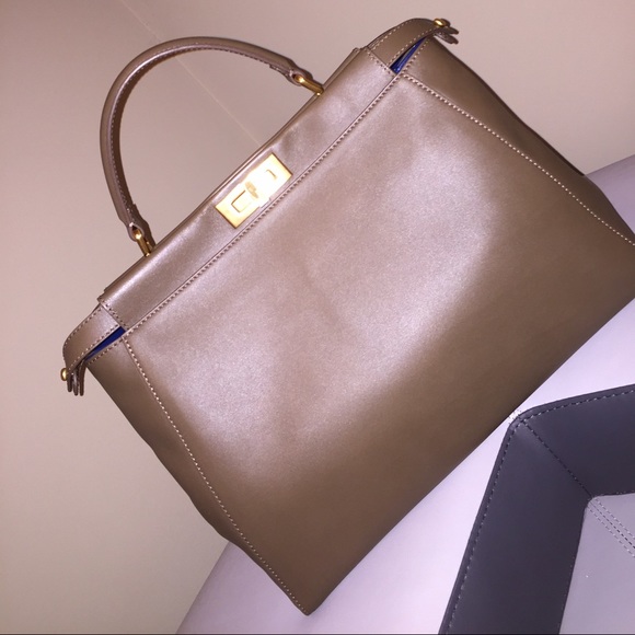 🚫 SOLD 🚫 FENDI LARGE "PEEKABOO" SATCHEL