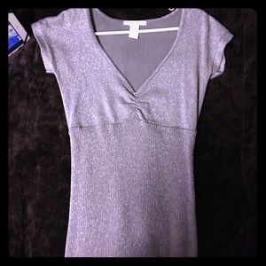 ▪️beautiful grey with sparkles top▪️