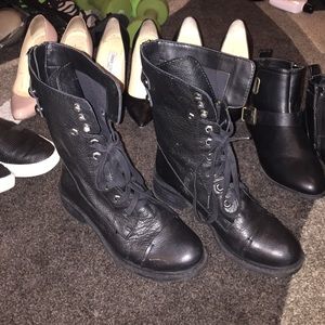 Sam Edelman combat boots