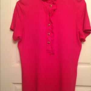 Tory Burch Lidia Polo size L
