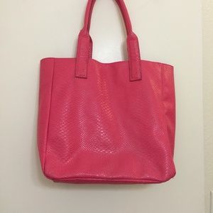 neiman marcus pink tote