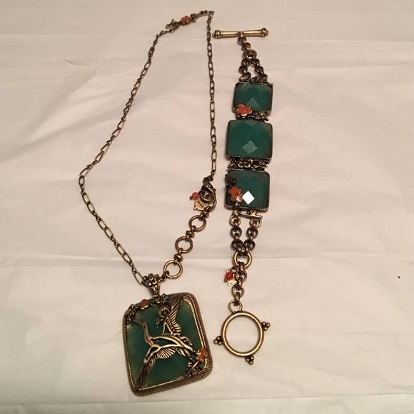 Lucky Brand Necklace and Bracelet
