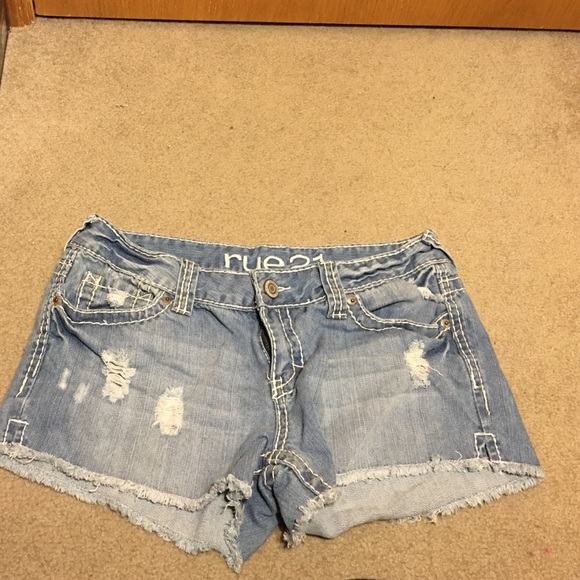 Jean shorts