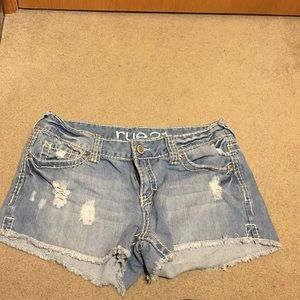 Jean shorts