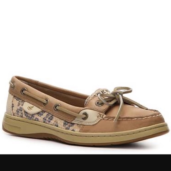 Leopard Sequin Sperry