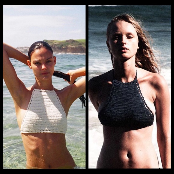 🎉SALE!🎉 NWT Solid Crochet Top - Picture 2 of 4