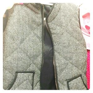 Black and White Vest Medium