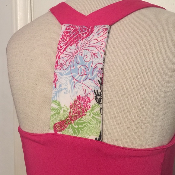 NWT Lola size small pink workout stretch dress - Picture 4 of 4