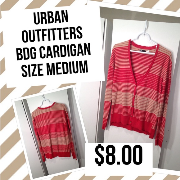 Urban Outfitters - BDG - size M striped cardigan