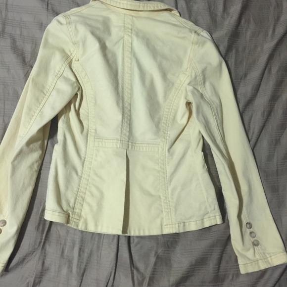 Yellow BeBe blazer/jacket size 2 - Picture 2 of 2