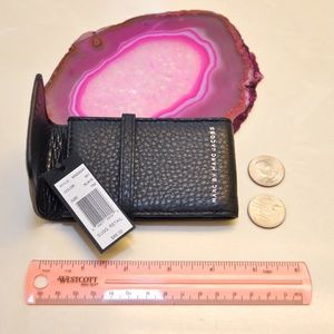 leather business card holder