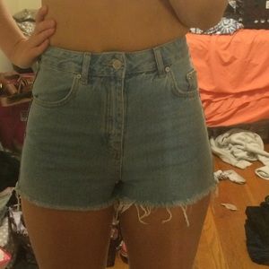 High Waisted Mom shorts, Topshop, 4
