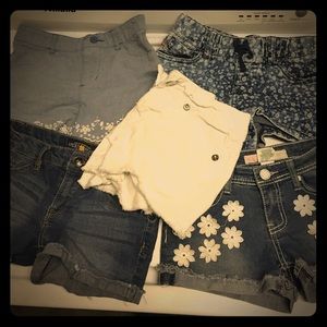 Bundle of Girls Shorts sizes 7-12