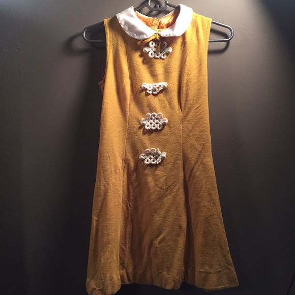 Vintage yellow dress