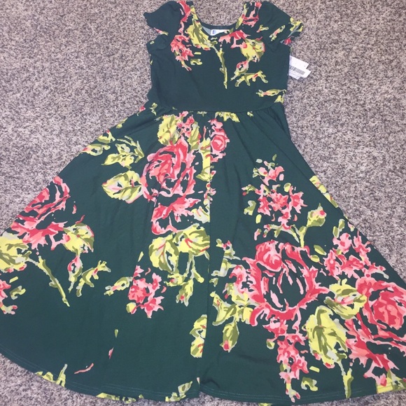 LuLaRoe Dot Dot Smile dress