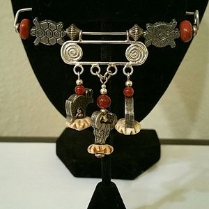 Southwestern Sterling Silver Pin/Brooch